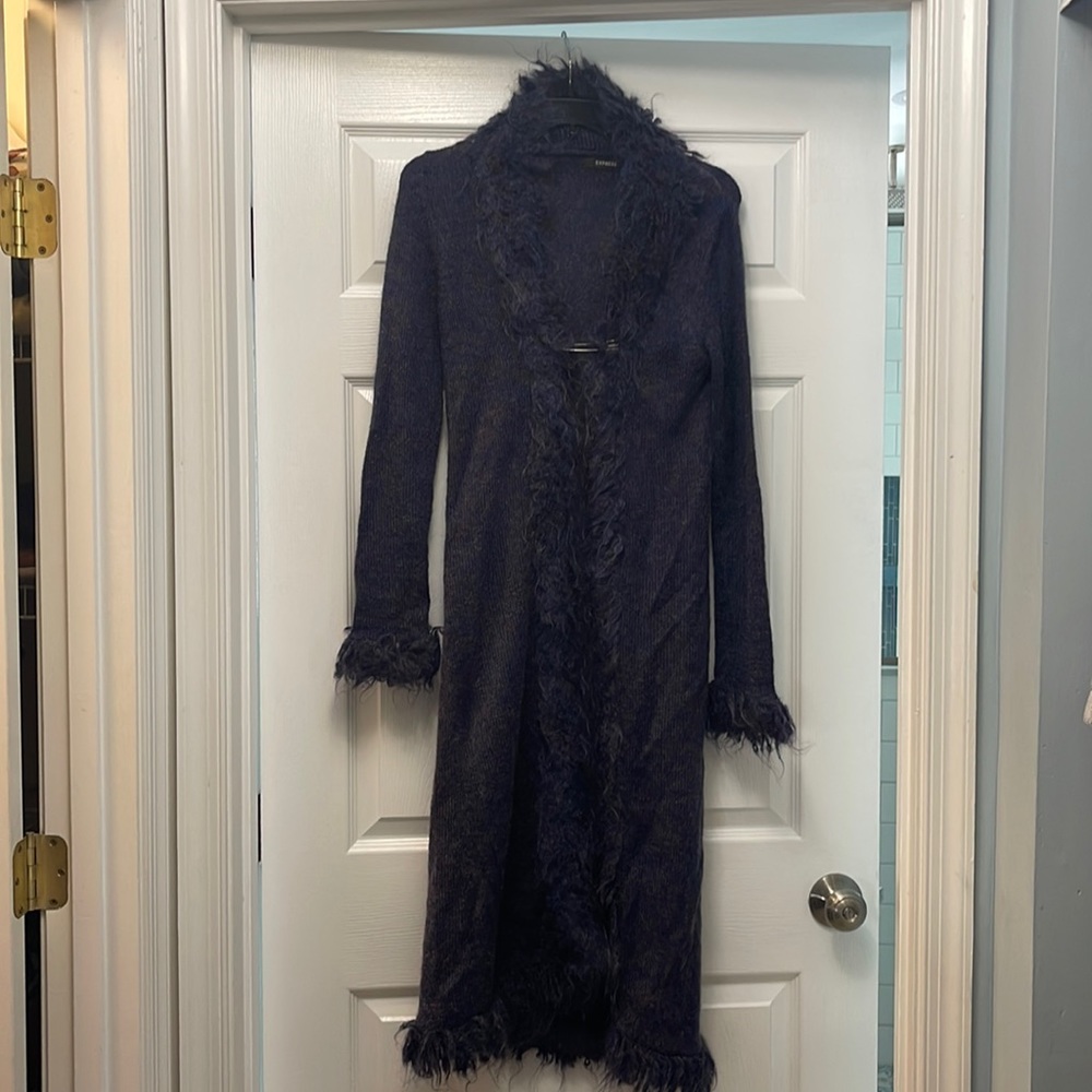 Long mohair Express sweater